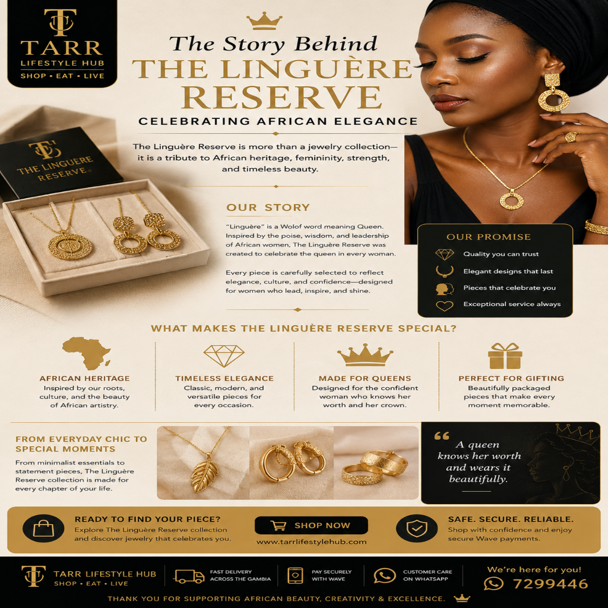 The Story Behind The Linguère Reserve: Celebrating African Elegance