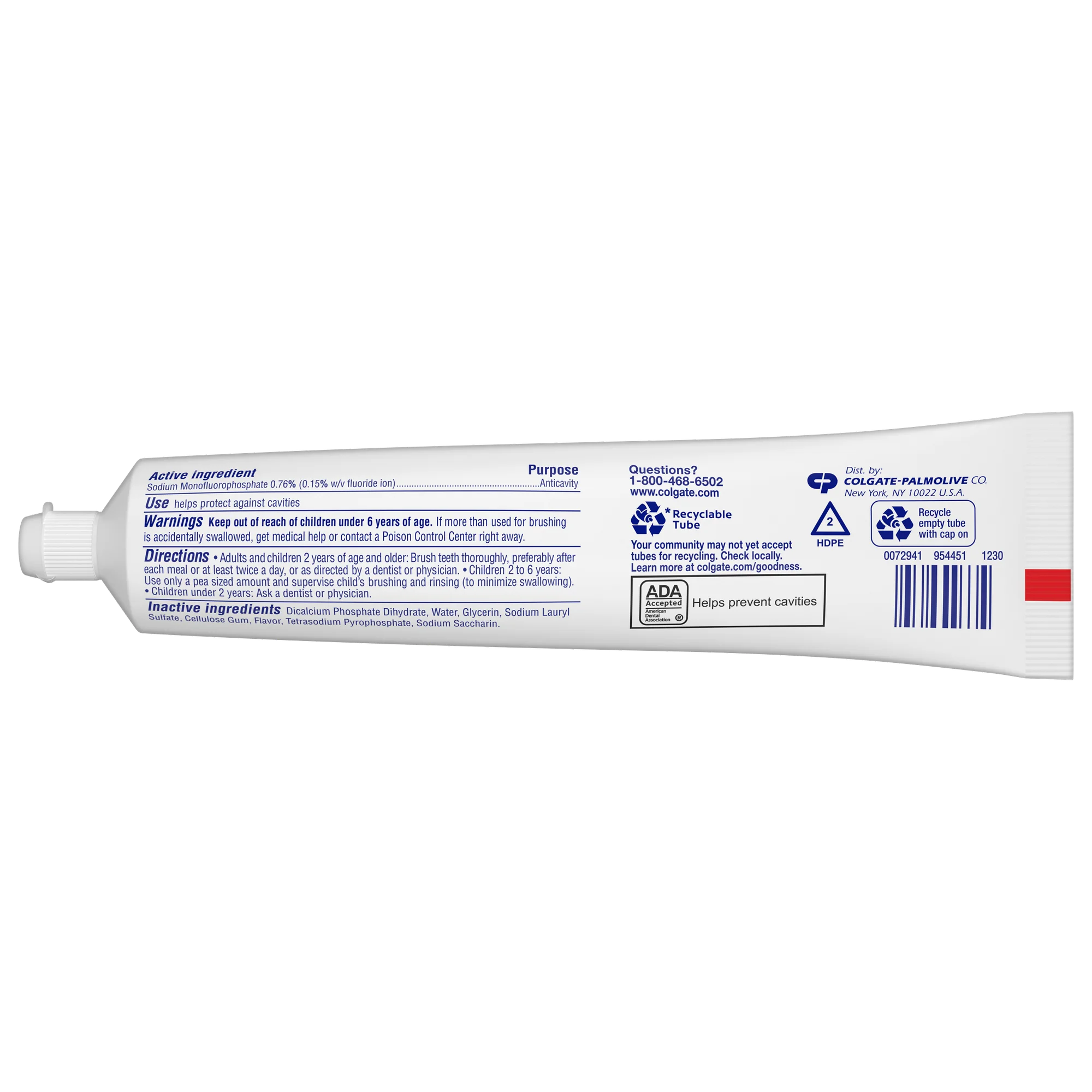 Colgate Cavity Protection Toothpaste