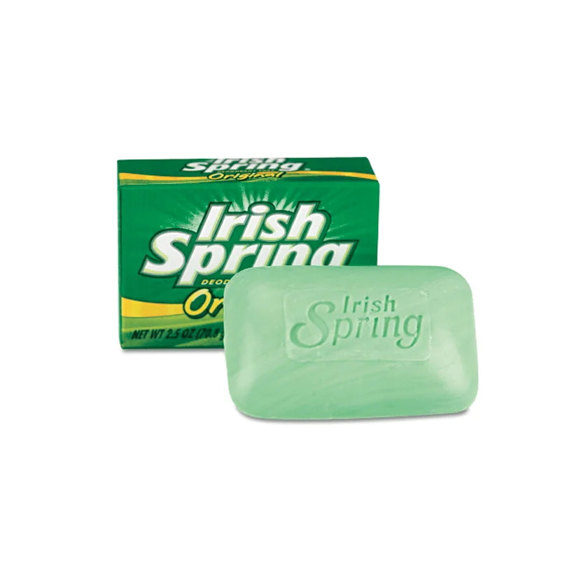 Irish Spring Moisture Blast Deodorant Bar Soap for Men
