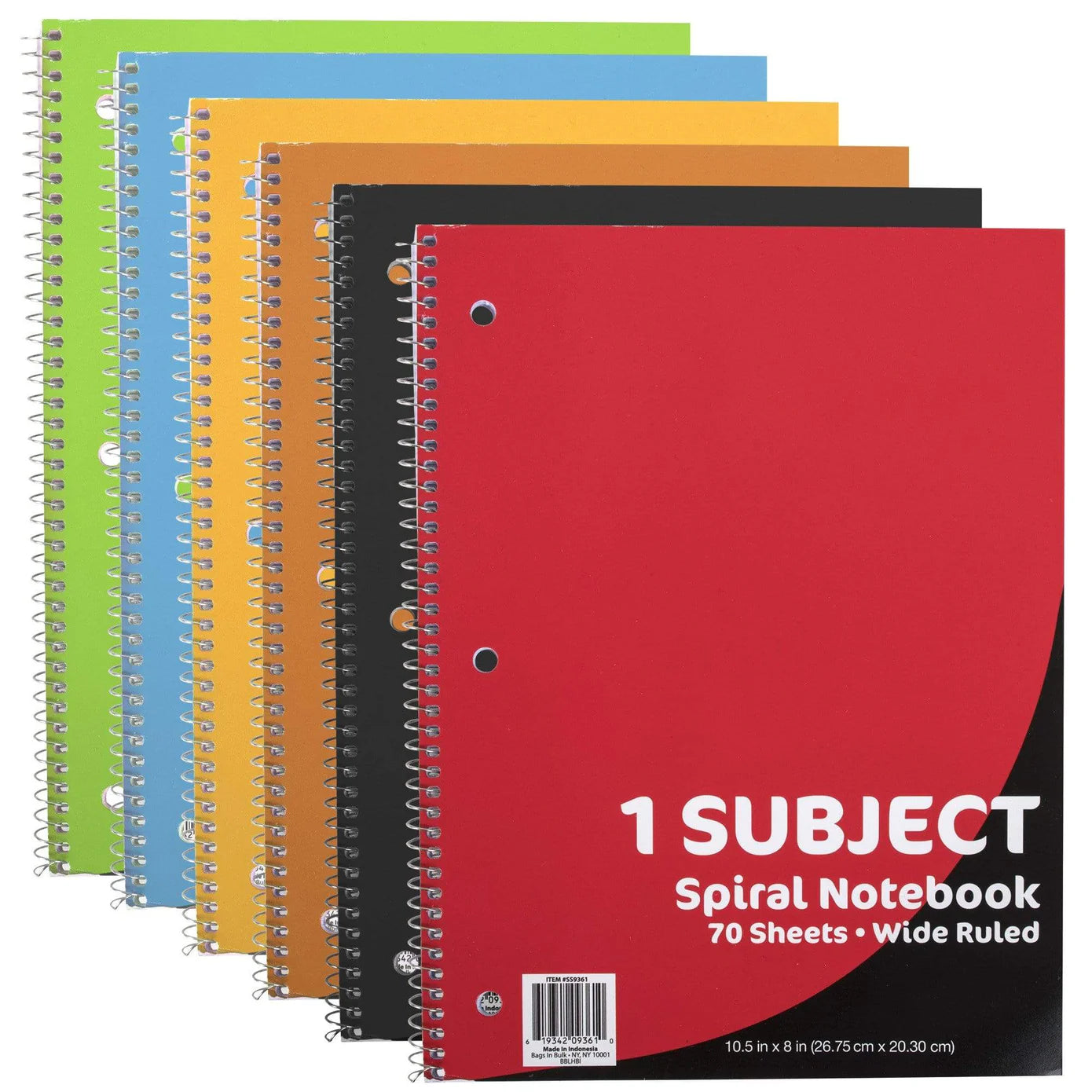 1 Subject Notebook