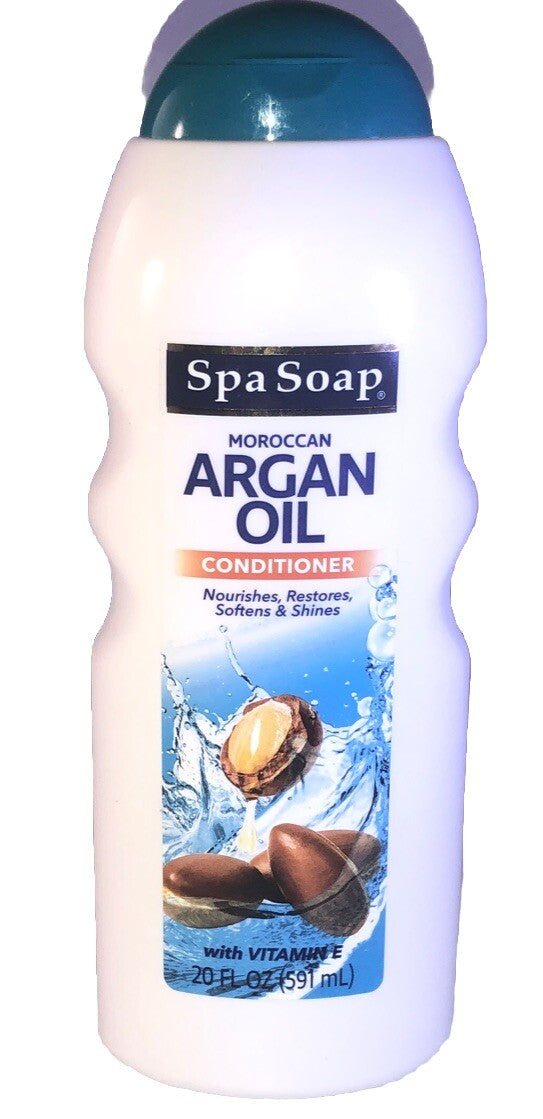 Spa Soap Conditioner Moroccan Argan Oil 20 fl oz