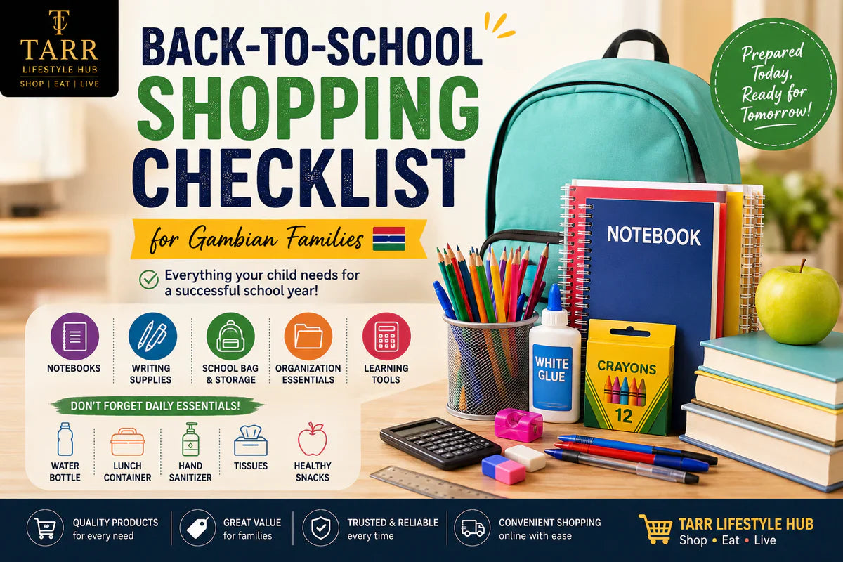 BACK-TO-SCHOOL SHOPPING CHECKLIST