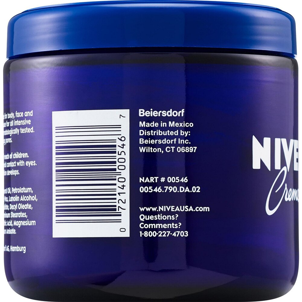 Nivea Body Creme Glass Jar, 13.5 Ounce