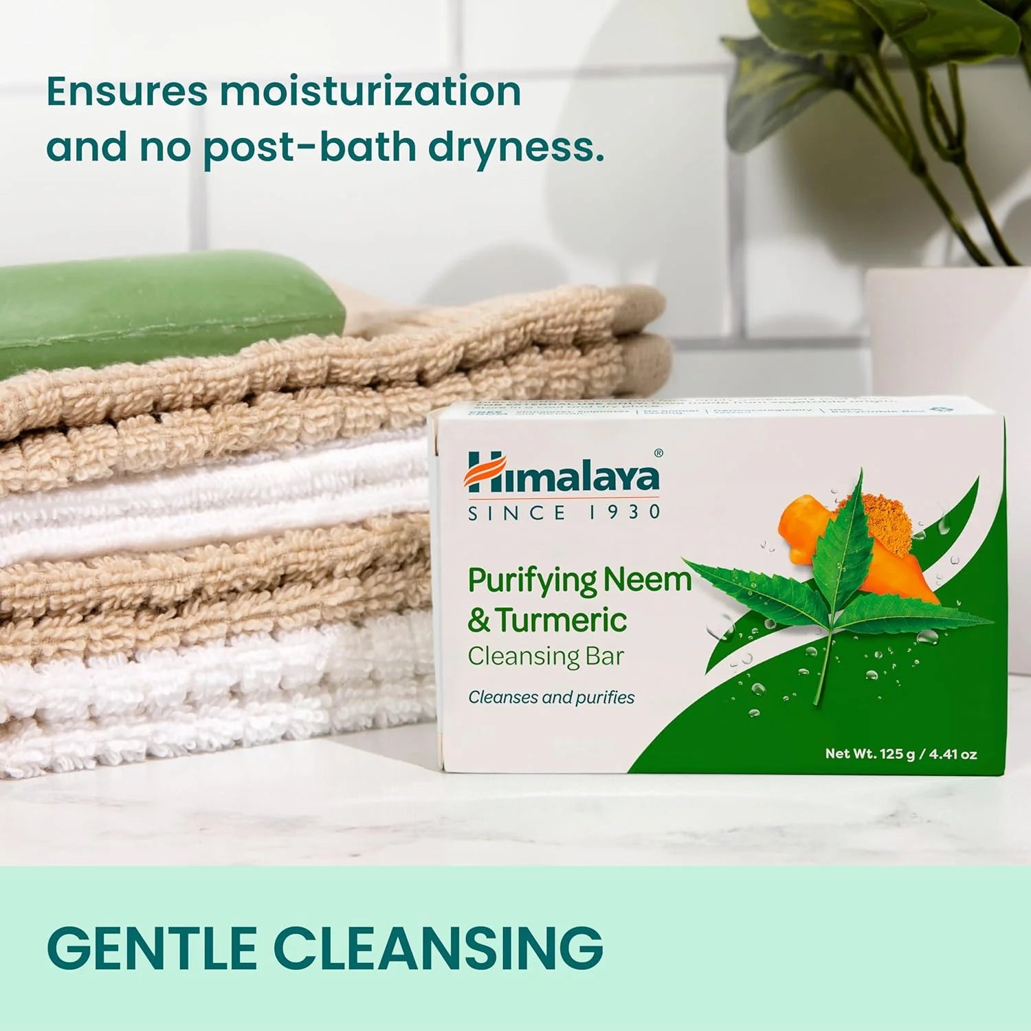 Himalaya Purifying Neem & Turmeric Cleansing Bar