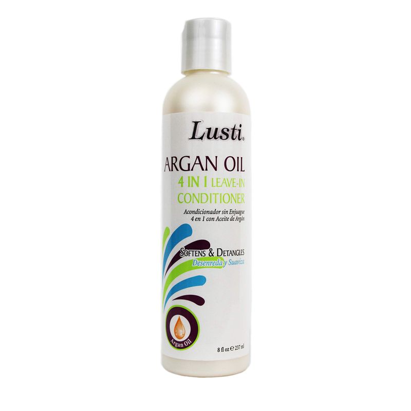 Lusti Argan Oil 4-in-1 Leave-In Conditioner, 8 oz